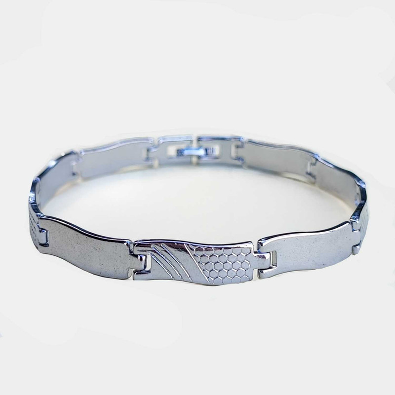 دستبند مردانه مدل استیل کد DS1011