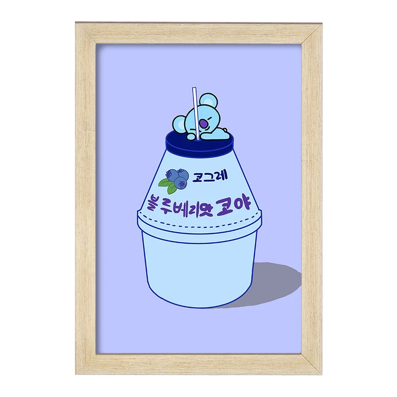 تابلو خندالو مدل کویا BT21 Koya کد 4409