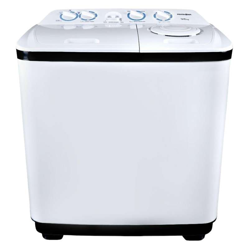 ماشین لباسشویی دو قلو 9.6 کیلوگرم نیمه-اتوماتیک پاکشوما مدل NA9