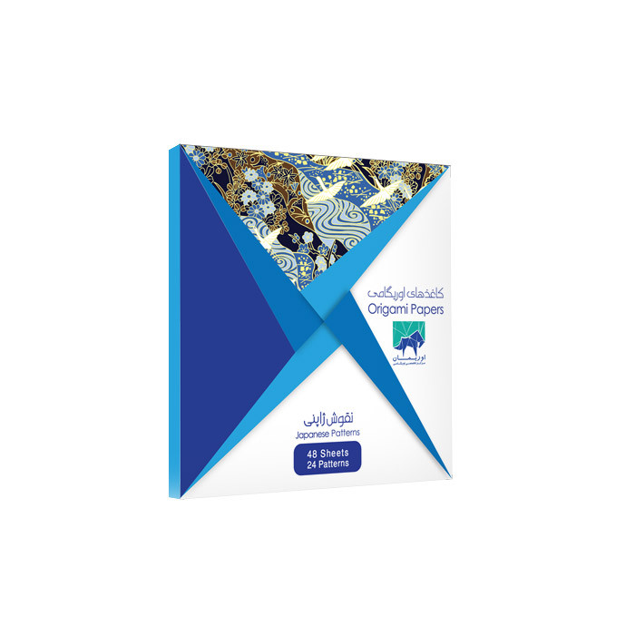 آموزش اوریگامی اوریمان مدل senior مجموعه 2 عددی