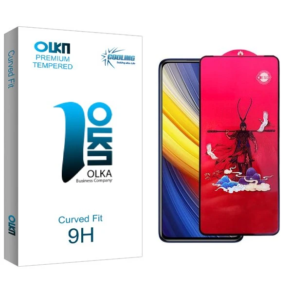 محافظ صفحه نمایش کولینگ مدل Olka King مناسب برای گوشی موبایل شیائومی Poco X3 Pro