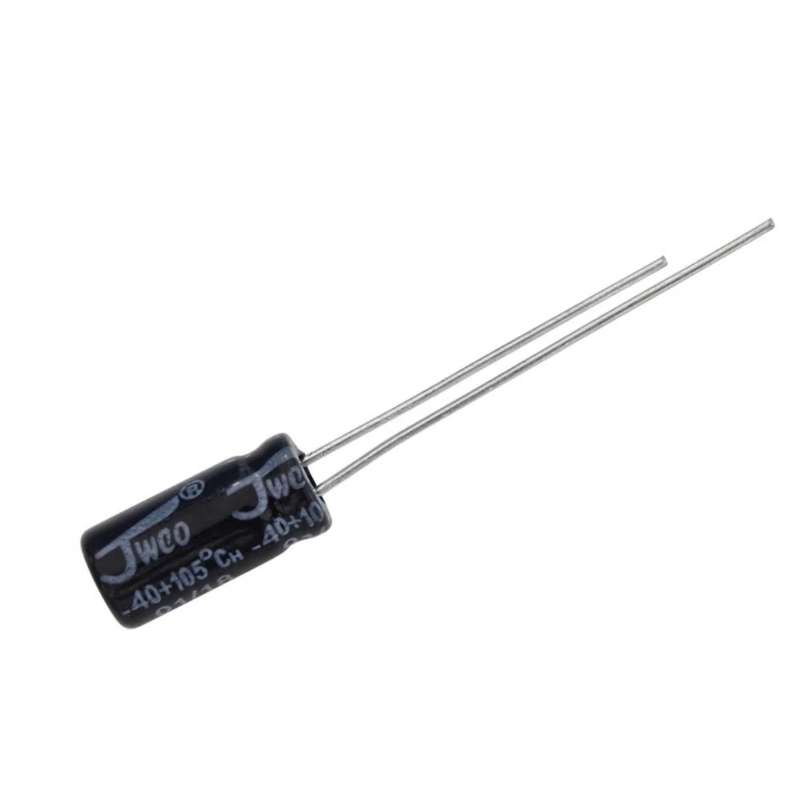 خازن 680 میکروفاراد کد 16 ولت بسته 5 عددی خازن 680 میکروفاراد کد 16 ولت بسته 5 عددی