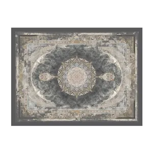 روفرشی مدل مدرن کشدار زمینه طوسی