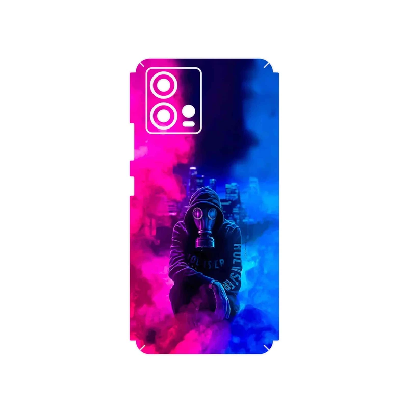 برچسب پوششی ماهوت مدل Smoke Rainbow Digital Art 2 مناسب برای گوشی موبایل موتورولا Edge 30 Fusion