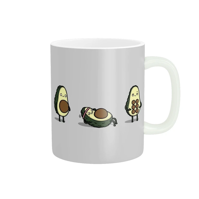 ماگ پاد آفرین مدل آووکادو ورزشکار کد 289