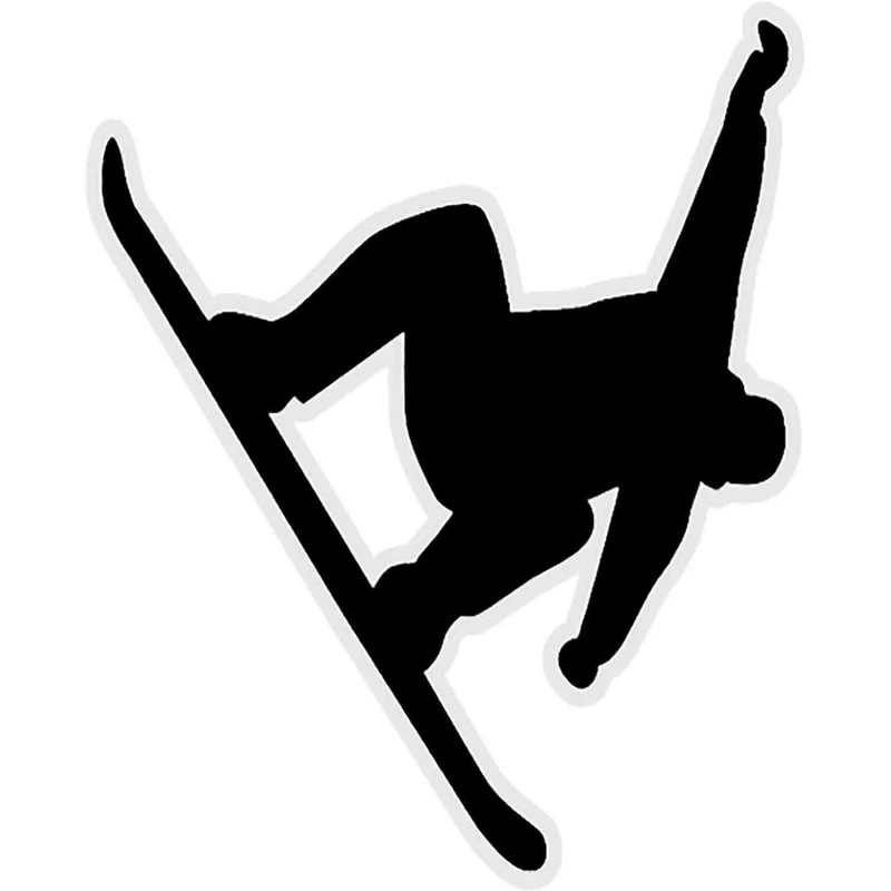 استیکر لپ تاپ طرح Snowboarding freestyle کد ST1685