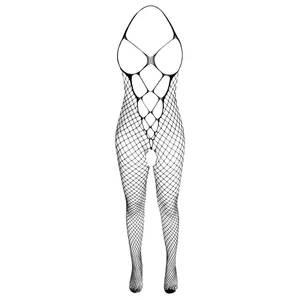 لباس خواب زنانه ماییلدا مدل فانتزی فاق باز کد 4855-7040 رنگ مشکی