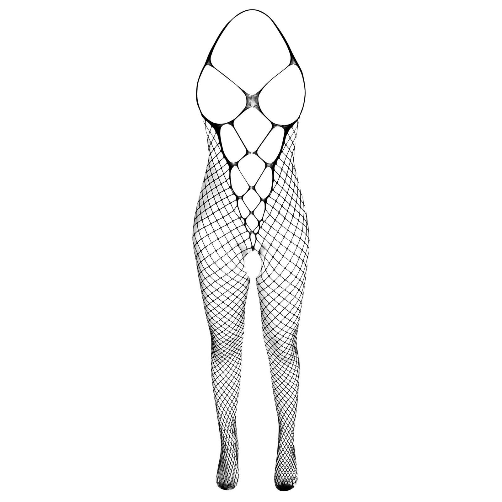 لباس خواب زنانه ماییلدا مدل فانتزی فاق باز کد 4855-7040 رنگ مشکی -  - 2