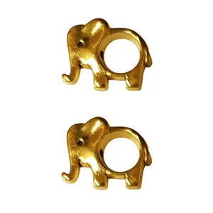 آویز دستبند طرح فیل کد AD 164 بسته 2 عددی