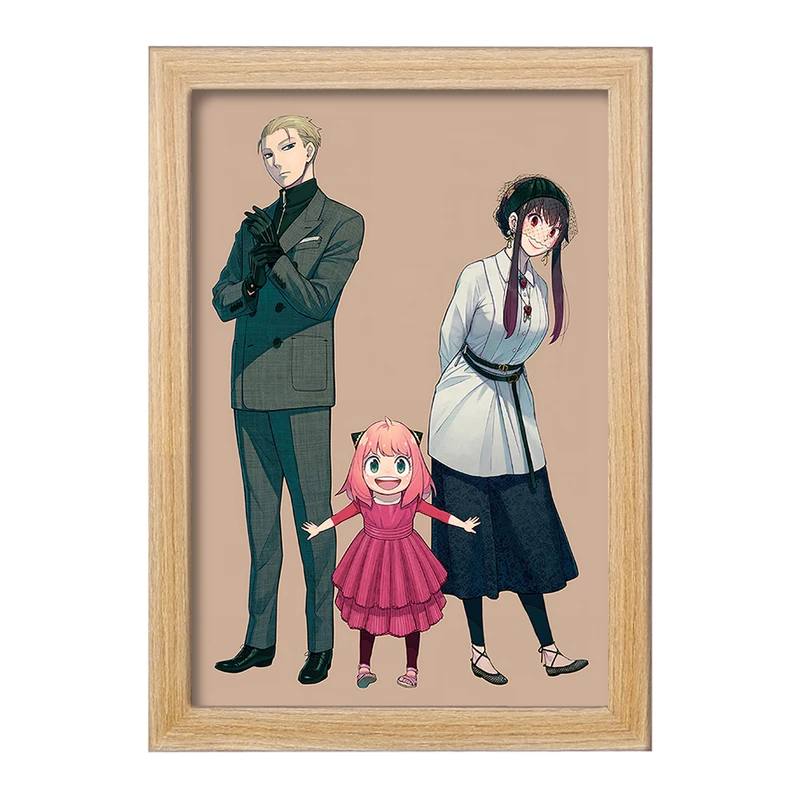 تابلو خندالو مدل خانواده فورجر انیمه اسپای ایکس فمیلی Spy x Family  کد 15591