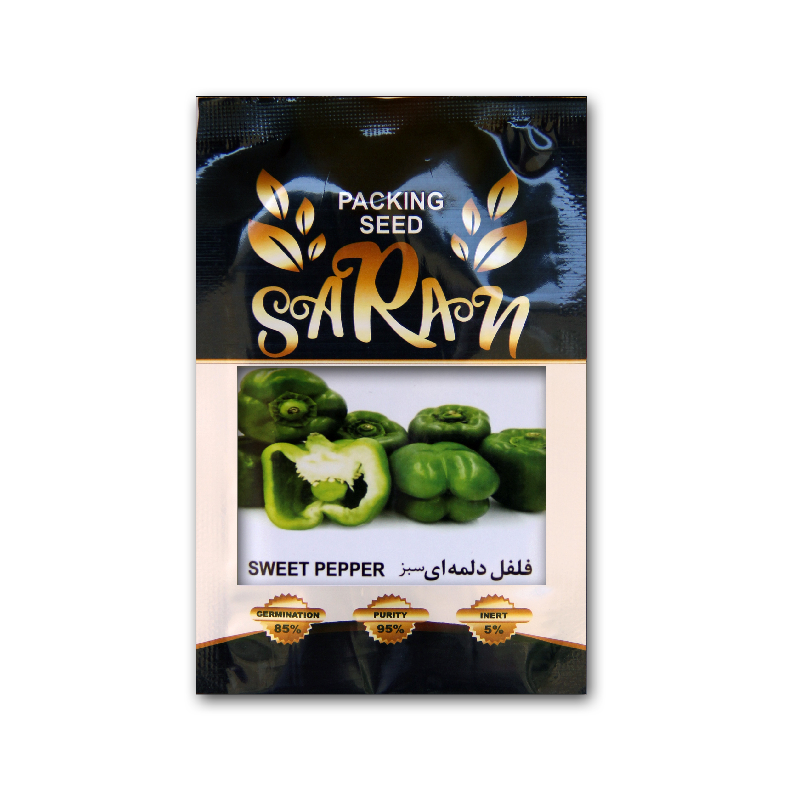 بذر فلفل دلمه ای سبز ساران مدل AMR-116