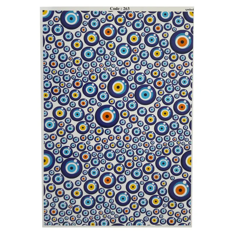 برچسب ترنسفر مدل چشم نظر - 5