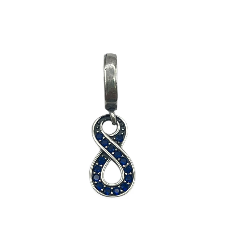 آویز گردنبند نقره زنانه پاندورا مدل Sparkling royal infinity 65357