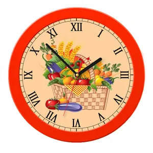 ساعت دیواری مدل میوه آشپزخانه