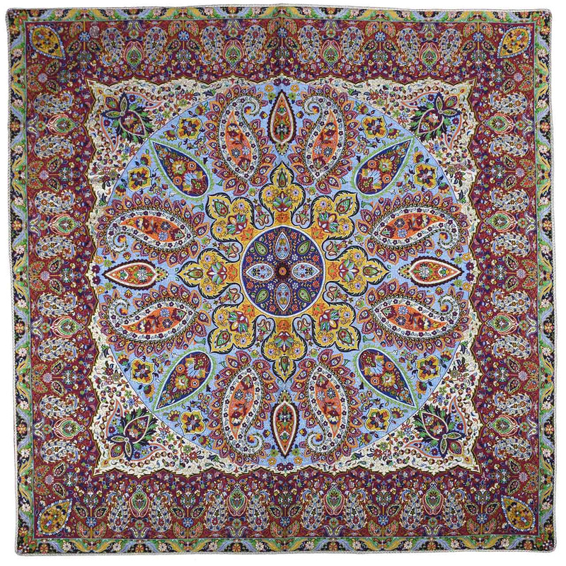رومیزی ترمه طرح سپنتا مدل 01-61