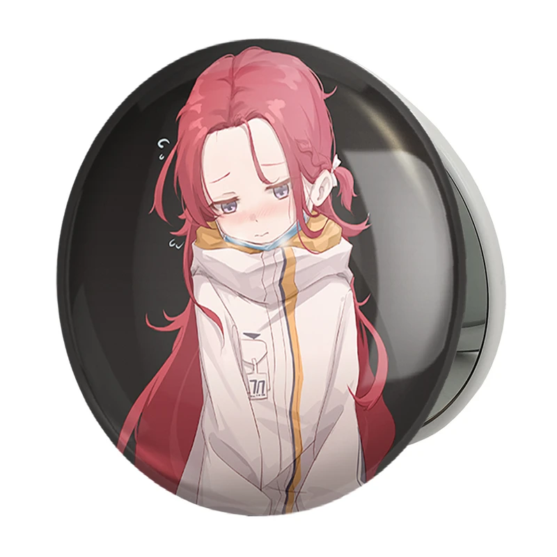 آینه جیبی خندالو طرح بازی آرشیو آبی (Blue Archive) مدل تاشو کد 34356