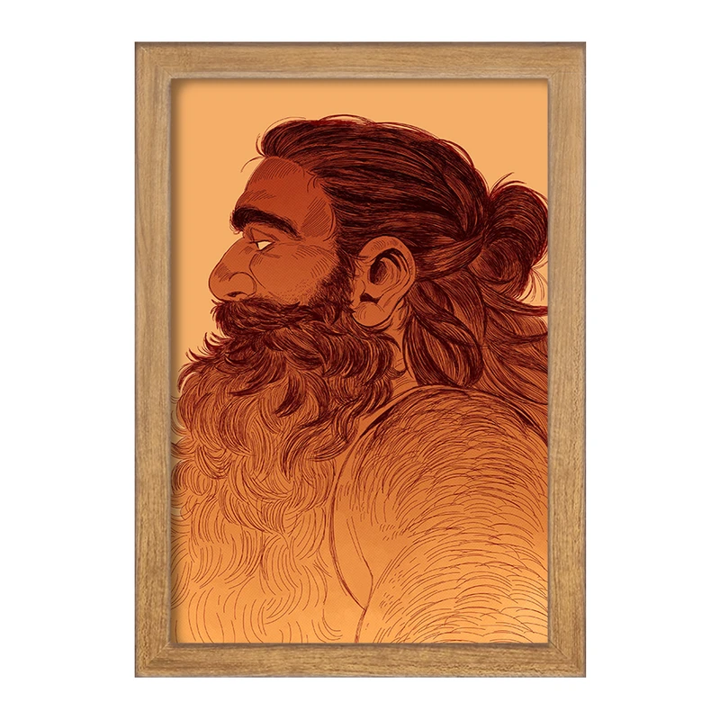 تابلو خندالو مدل سنشی انیمه خوشمزه در سیاه چال کد 35879