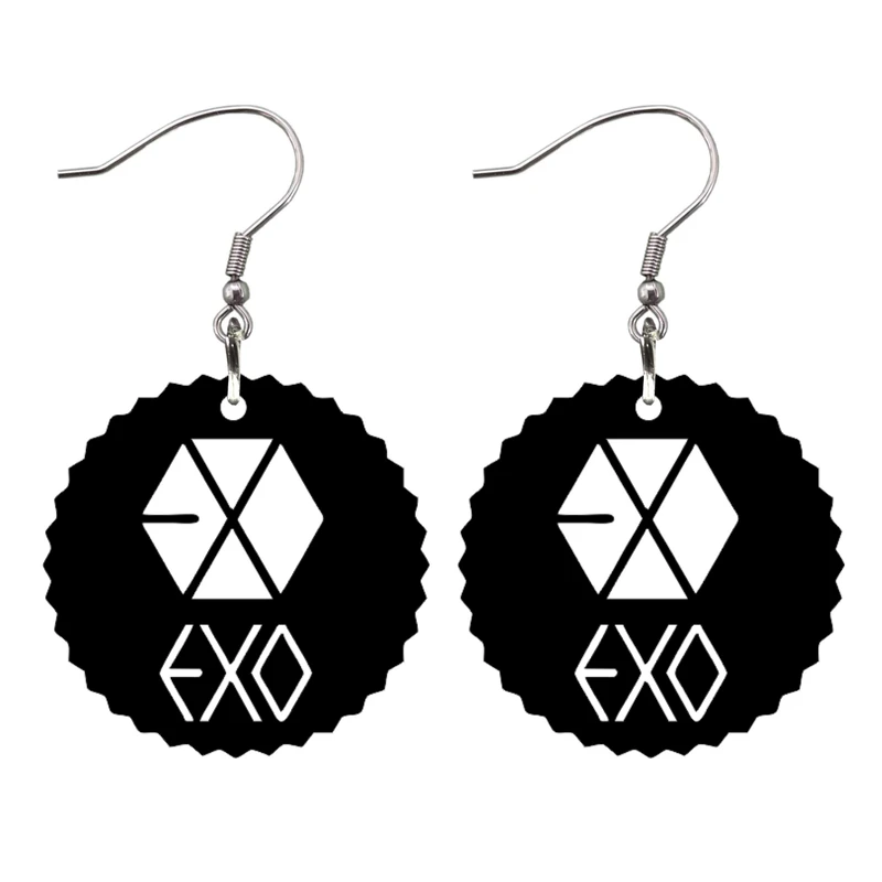 گوشواره دخترانه مدل گروه موسیقی Exo کد p-132