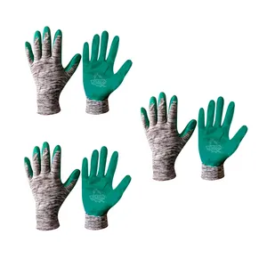 دستکش صنعتی سیاکو مدل نیتریل کد GN-0369-03 بسته 3 عددی