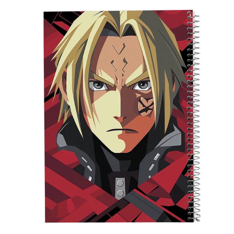 دفتر ژورنال نویسی 50 برگ مدوپد مدل نقطه ای طرح Fullmetal Alchemist کد DF2344