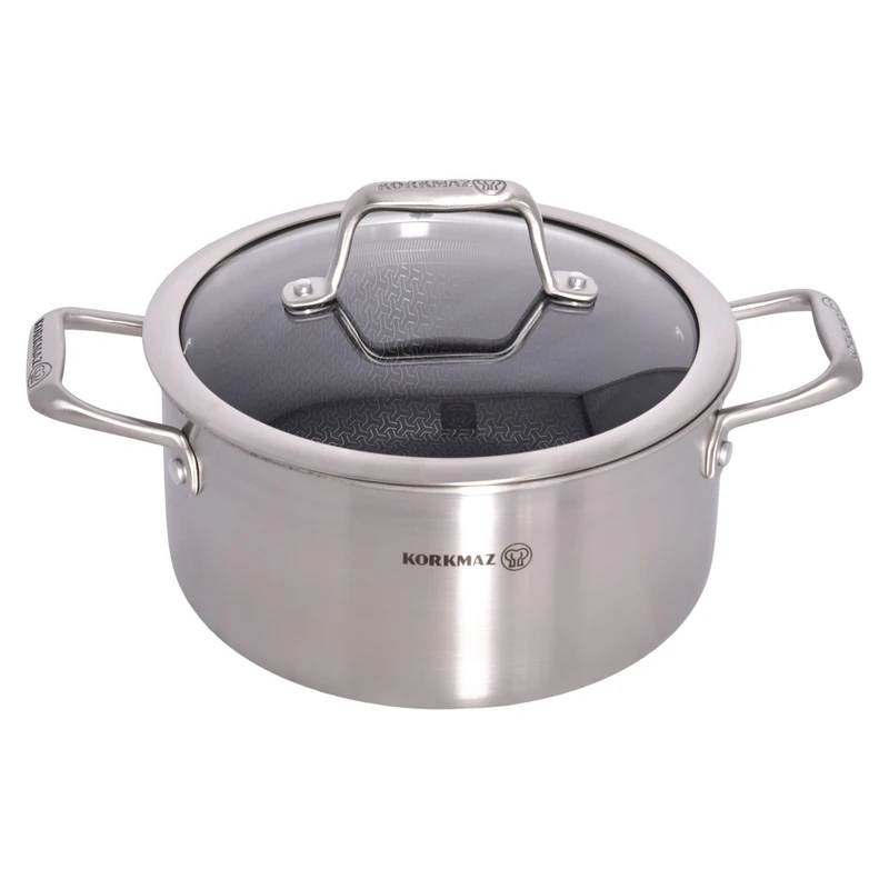 قابلمه استیل کرکماز طرح Altima کد 3871  سایز 20