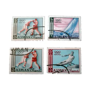 تمبر یادگاری مدل ورزشی کد bc-1770 مجموعه 4 عددی