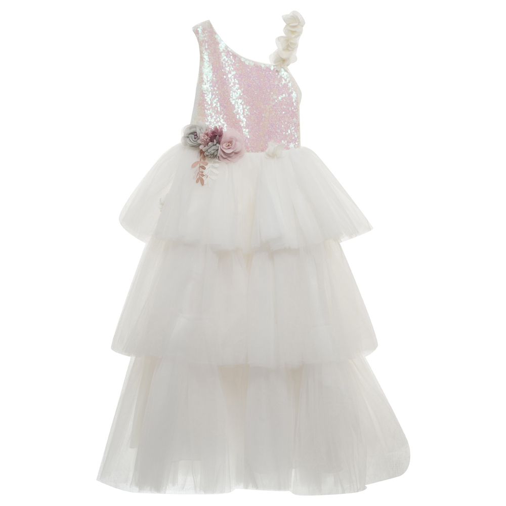 پیراهن دخترانه مدل Princess Style کد 365