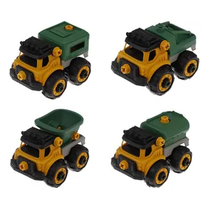 ماشین بازی تی اس ام ای مدل Road Building Machine بسته 4 عددی