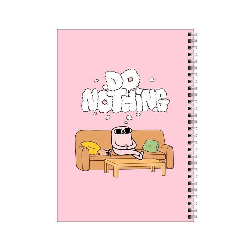 دفتر مشق 100 برگ بامبیلیپ طرح هیج کاری نکن کد 3284583