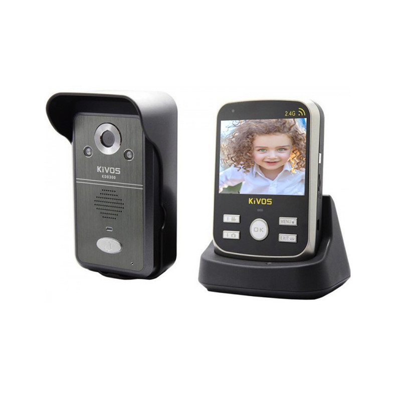 دربازکن تصویری بی سیم کیوس مدل KDB302A