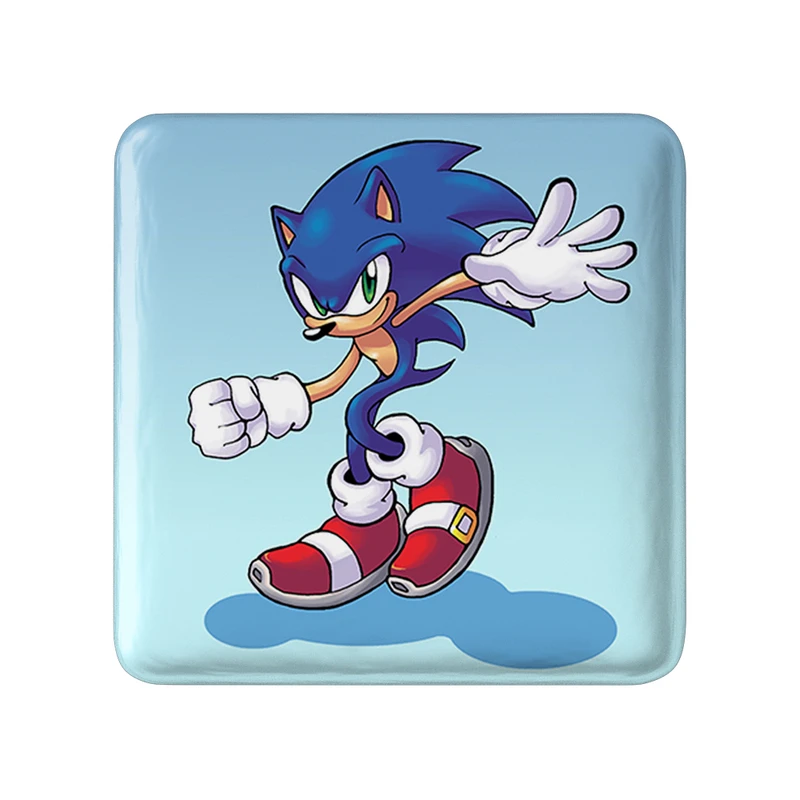 پیکسل خندالو طرح سونیک (Sonic) مدل مربعی کد 37036