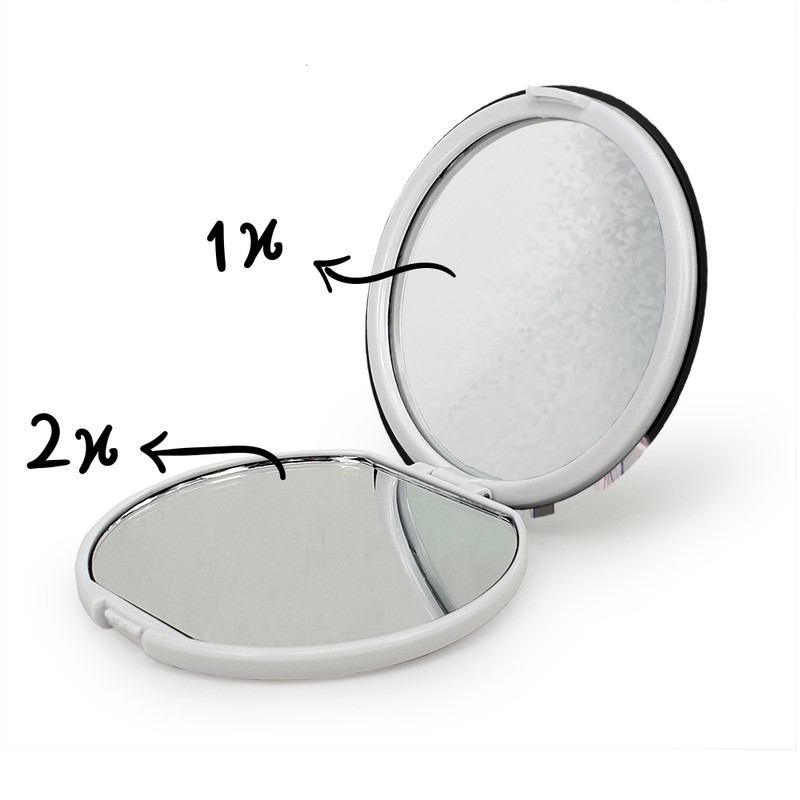 آینه جیبی خندالو طرح پاور انیمه مرد اره ای Chainsaw Man مدل تاشو کد 17904