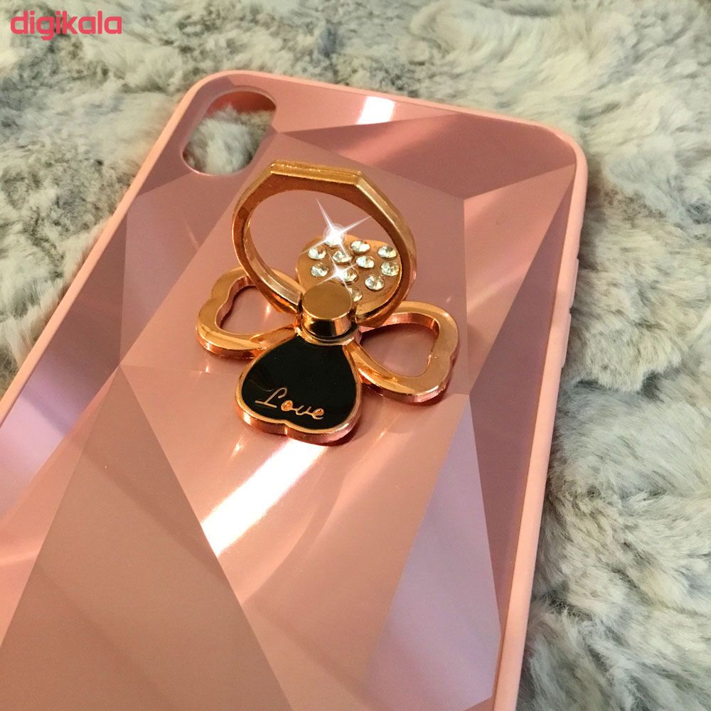 حلقه نگهدارنده گوشی موبایل طرح Flower کد R14 main 1 1