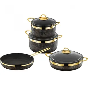 سرویس  پخت و پز 9 پارچه بریونی مدل royal stone