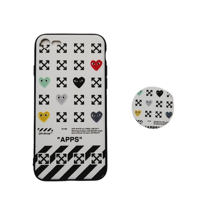 کاور مدل ip6p مناسب برای گوشی موبایل اپل iPhone 6 Plus / 6s Plus به همراه پاپ سوکت