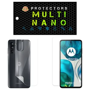  Multi Nano X-SFT Screen Protector For Motorola Moto G52 with back skin