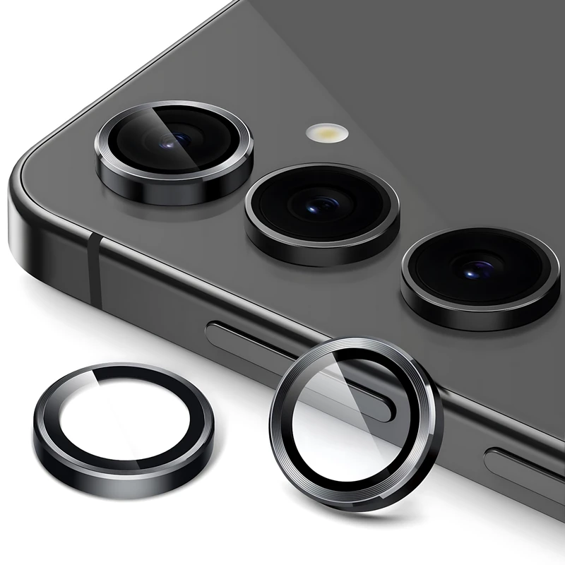 محافظ لنز دوربین شیشه‌ای مدل AF مناسب برای گوشی موبایل سامسونگ Galaxy S24 FE