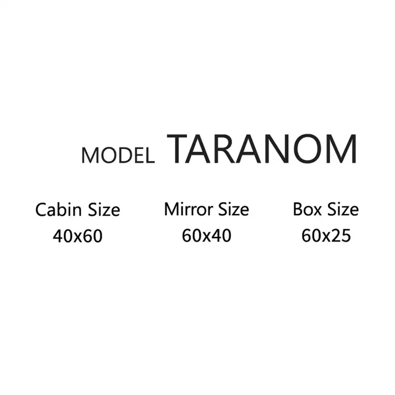 ست کابینت و روشویی آریزو مدل ترنم