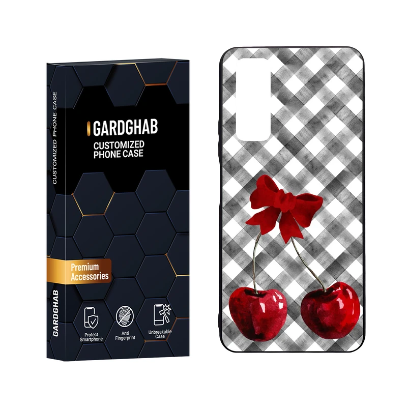 کاور گارد قاب مدل دور ژله ای پشت گلس دخترانه مناسب برای گوشی موبایل هوآوی Y7a