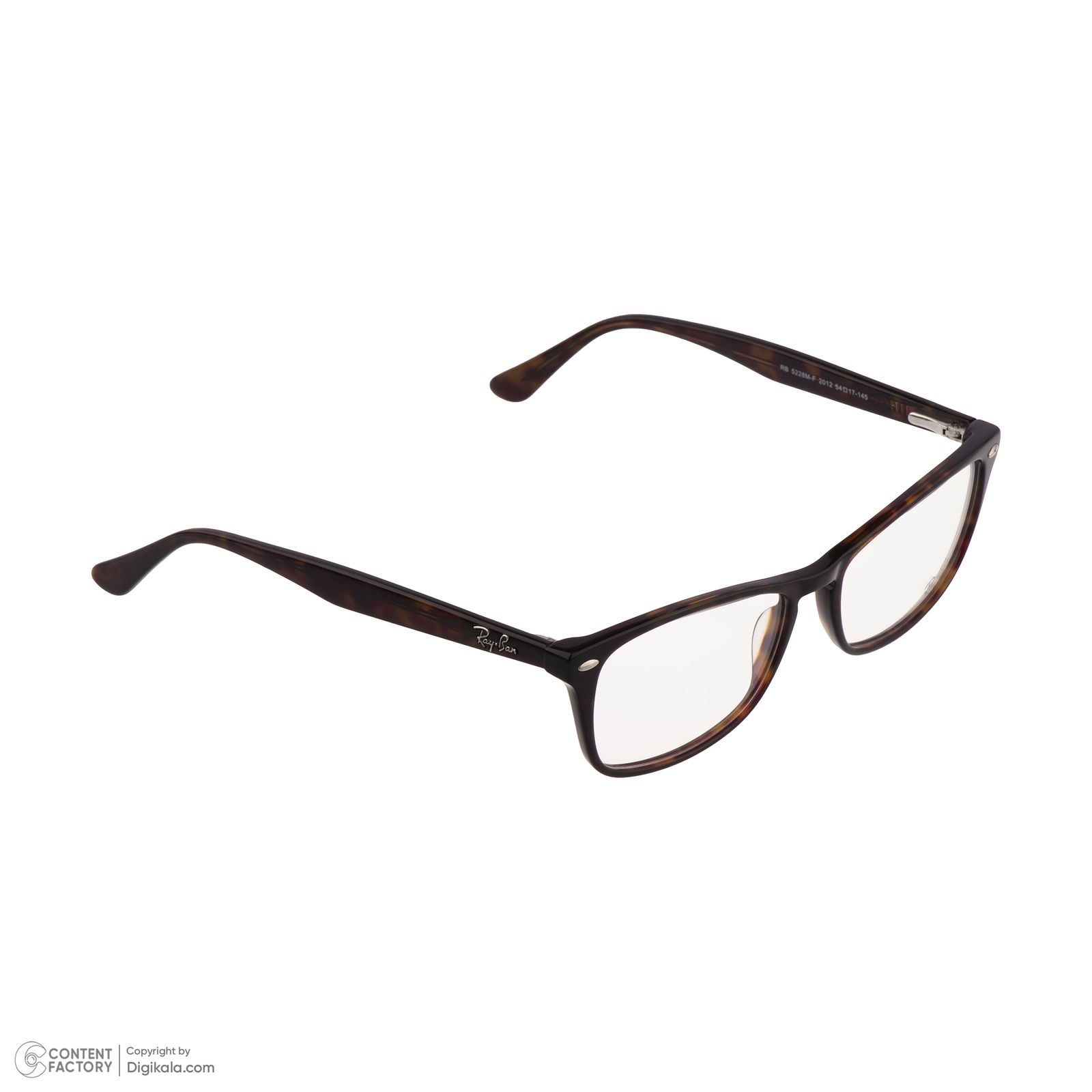 فریم عینک طبی مستطیلی ری بن مدل 0RB5228M-F-2012 مناسب برای صورت بیضی، قلب، گرد و مثلث -  - 3