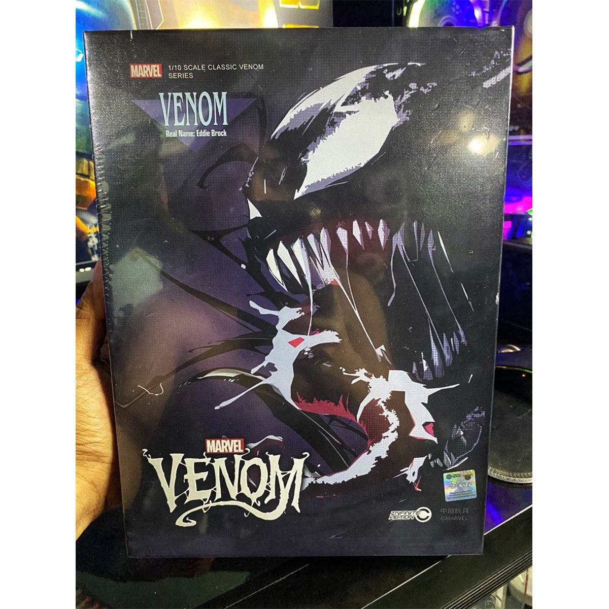 اکشن فیگور مارول مدل ونوم Venom ZD toys org کد 1916 مجموعه 6 عددی -  - 12