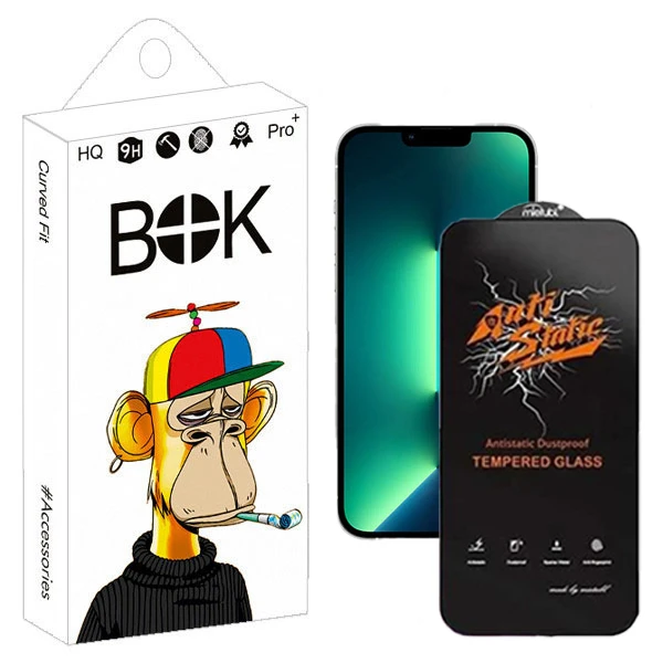 محافظ صفحه نمایش بوک مدل Antistatic Pro مناسب برای گوشی موبایل اپل IPhone 13 / 13 Pro / 14