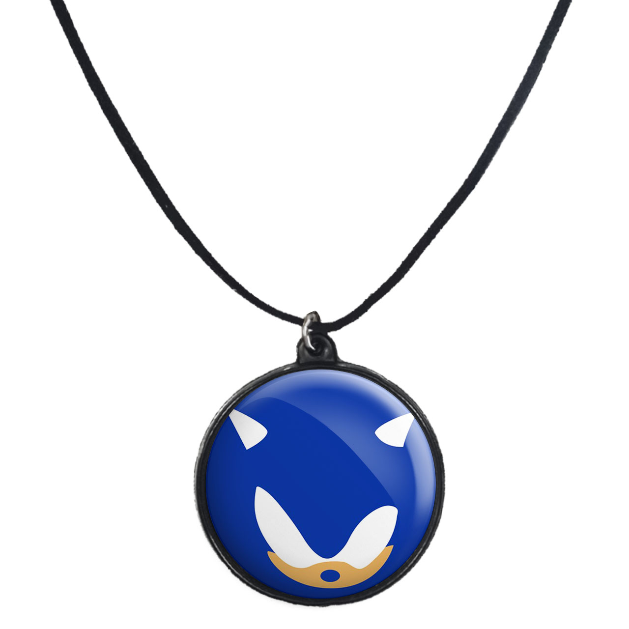 گردنبند پرمانه طرح سونیک کد pmb.15073 مدل دو طرفه