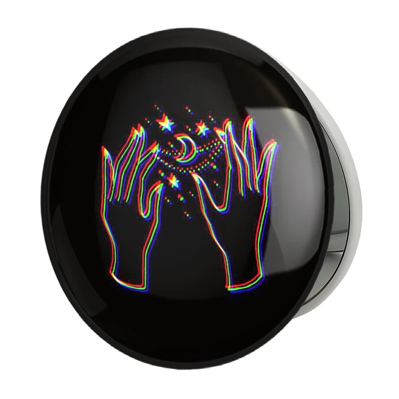 آینه جیبی خندالو طرح فضایی مدل تاشو کد 25158 