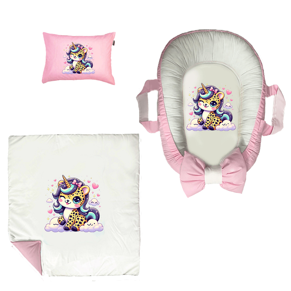 سرویس خواب 3 تکه نوزاد مدل یونیکورن کد DKBP93-set
