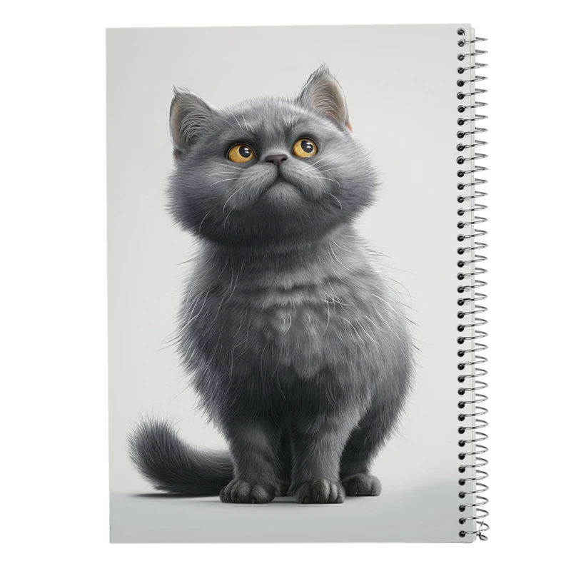 دفتر نت موسیقی 50 برگ مدوپد مدل گربه کد DF14757