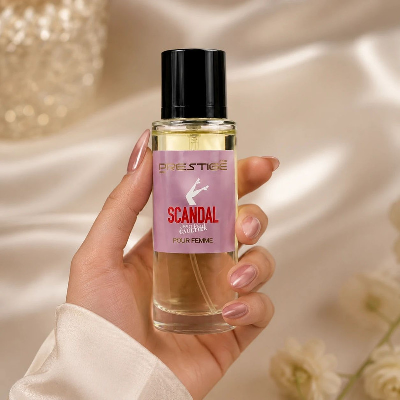 عطر جیبی زنانه نیو پرستیژ کالر مدل SCANDAL Jean Paul GAULTIER با رایحه گرم و شیرین حجم 35 میلی‌لیتر