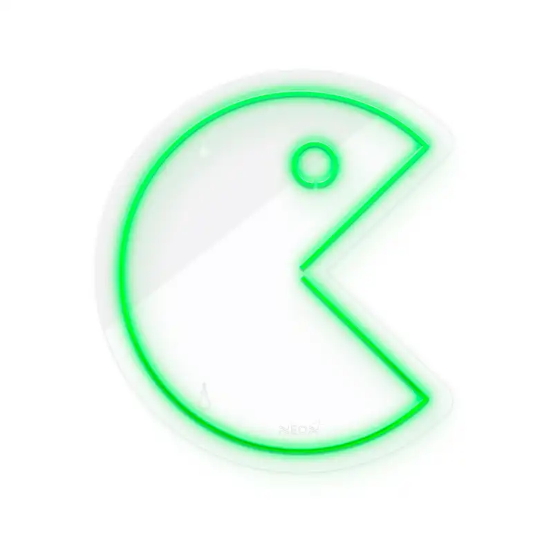 چراغ دیواری نئون دیزاین طرح Packman_GR