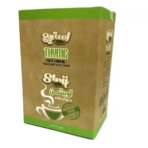 پودر نوشیدنی نیمه آماده آویشن و نبات استریج بسته 15 عددی