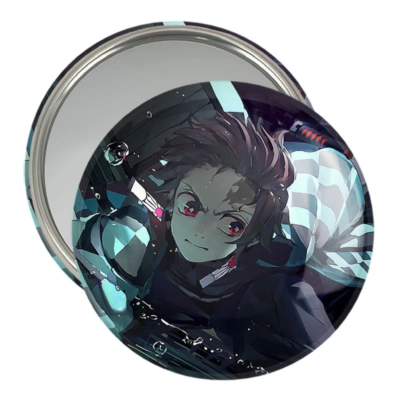 آینه جیبی خندالو مدل تانیجرو انیمه شیطان کش  کد 11469